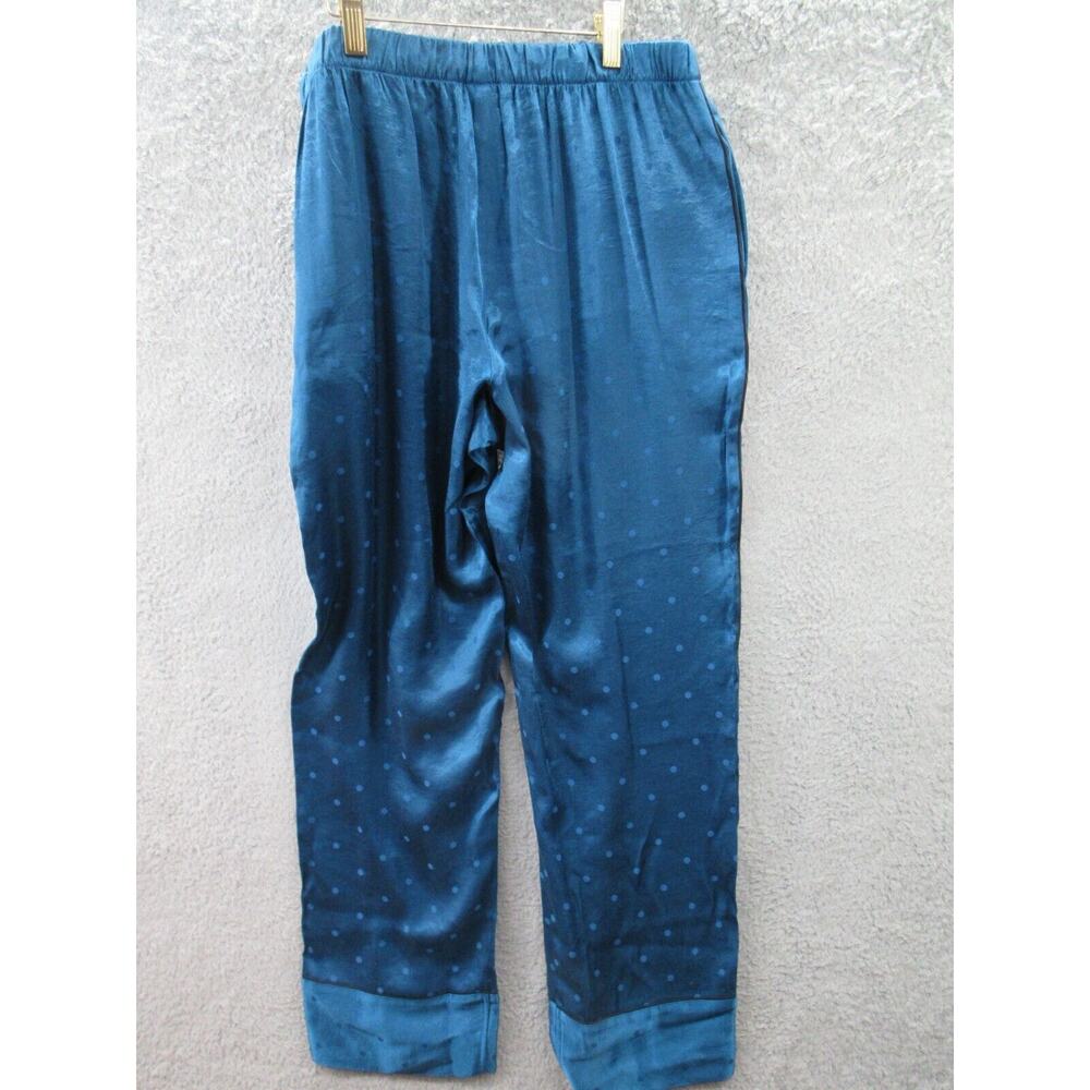 NWT Victoria's Secret Satin Polka Dot Sleep Pajama Pants Women's Medium - Picture 7 of 12